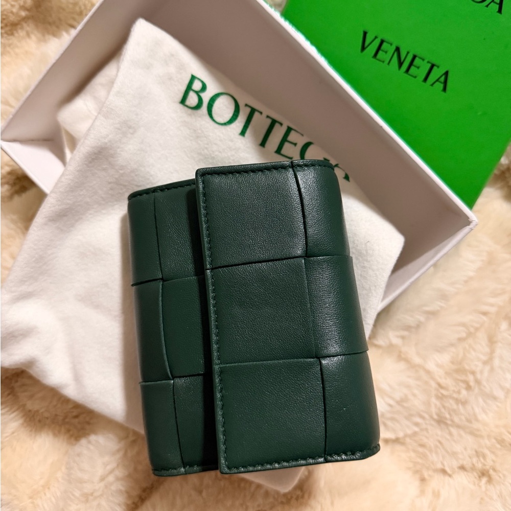 Bottega Veneta Casette Trifold Wallet